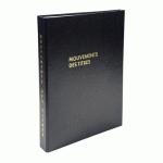 REGISTRE MOUVEMENTS DES TITRES 591E EXACOMPTA 32 X 24 CM