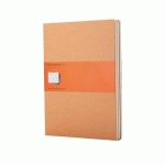 SET DE 3 CAHIERS MOLESKINE KRAFT 13 X 21 CM IVOIRE LIGNÉ 80 PAGES