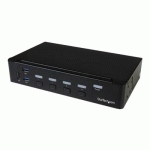 STARTECH.COM SWITCH KVM USB HDMI À 4 PORTS AVEC HUB USB 3.0 INTÉGRÉ - 1080P