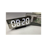 TRADE SHOP TRAESIO - DATE RÉVEIL DS-3618L LCD TABLE NUMÉRIQUE THERMOMÈTRE MIROIR