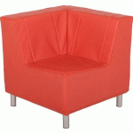 CHAUFFEUSE D\'ANGLE 90° DOMINO COLORIS BLEU - MANUTAN COLLECTIVITÉS