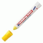 MARQUEUR EDDING CRAIE INDUSTRIELLE POINTE OGIVE 10 MM - JAUNE