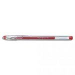 PILOT STYLO À BILLE POINTE FINE ENCRE GEL ROUGE CORPS PLASTIQUE ET CAPUCHON G1 05