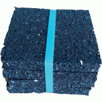 PLAQUE ANTI-VIBRATOIRE ACOUSTIQUE RÉSILIANT® - 100X100X10 MM - PAR 4 WATTELEZ