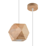 PENDENTIF WOODY WOODY WOOD WOOD L: 120, B: 120, H: 1200, GU10 / 40W, DIMMABLE