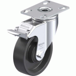 BLICKLE - ROULETTE PIVOTANTE À FREIN Ø 100MM BANDAGE POLYAMIDE PA 6.6 120KG - LKPA-POA 100K-FI