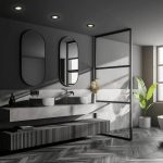 BRILONER SPOT ENCASTRÉ LED KULANA MINI IP44 X3 NOIR