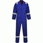 COMBINAISON RETARDANT FLAMME ARAFLAME SILVER AF73 BLEU 34 - PORTWEST