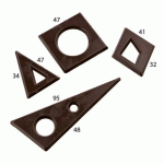 MATFER - MOULE 4X3 DÉCORS GÉOMÉTRIQUES - 380251
