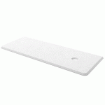 PLAN DE TOILETTE UNIIQ 1200 GAUCHE CALACATTA POUR PLAN VASQUE À POSER 1210 X 22 X 460 MM - SALGAR 85171