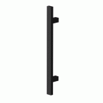 POIGNÉE DE TIRAGE FORME T ES6Q POUR PORTE BATTANTE - NOIR COSMOS - LONGUEUR 800 MM KARCHER DESIGN
