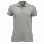 POLO DE TRAVAIL POUR FEMME CLASSIC MARION - MANCHES COURTES - GRIS - XL CLIQUE
