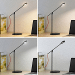 PRIOS IHARIO LAMPE TABLE LED CCT DIMMABLE, NOIRE