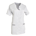 TUNIQUE CHASUBLE FEMME LILA PREMIUM LYOCELL BLANCHE, TAILLE 1