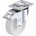 BLICKLE - ROULETTE PIVOTANTE À FREIN Ø 160MM BANDAGE POLYAMIDE PA 6.6 400KG - L-PO 160R-FI