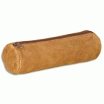 FOURRE-TOUT ROND OXFORD CUIR VINTAGE BEIGE - LOT DE 12