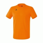 T-SHIRT FONCTIONNEL TEAMSPORT - ERIMA - CASUAL BASIC ORANGE