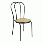 CHAISE BISTROT EXPRESSO NOIRE