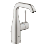 GROHE - ESSENCE NEW - MITIGEUR MONOCOMMANDE LAVABO TAILLE M SUPERSTEEL (23462DC1)