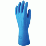 GANTS DE MANUTENTION EUROCHEM 5560 NITRILE BLEU - 9 - COVERGUARD