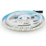 V-TAC - PRO VT-5-120 SAMSUNG CHIP SMD2835 LED STRIP 12W/M 120LED/MT 12V 5M NATURAL WHITE 4000K IP20 - SKU 21324