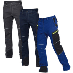 PANTALON DE TRAVAIL SIGGI BERGEN - L - BLEU CLAIR - BLEU CLAIR