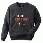 SWEAT À MESSAGE HOMME SSWEAT TAILLE: S ANTHRACITE - PARADE