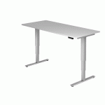 BUREAU ÉLECTRIQUE SÉRIE XDSM 180CM GRIS - HAMMERBACHER
