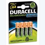 DURACELL BLISTER DE 4 ACCUS AA/HR6 RECHARGEABLES ACTIVE CHARGE 4087828 + CCR