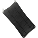 TLILY - PANNEAU SOLAIRE 10W 5V AVEC DOUBLE PORT USB + SYSTÈME DE BATTERIE DE CHARGE MOUSQUETON CHARGEUR SOLAIRE PLIABLE ETFE