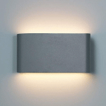 RHAFAYRE - 6W LED APPLIQUE MURALE EXTÉRIEURE ÉTANCHE ALUMINIUM APPLIQUES MURALES PORCHE JARDIN COULOIR APPLIQUE MURALE INTÉRIEURE APPLIQUE MURALE