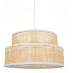 SUSPENSION ROTIN YUCA BEIGE D35 - BEIGE