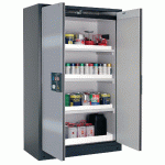 ARMOIRE SÉCURITÉ Q-PEGASUS-90 Q90.195.120.WDAC GRIS/ARGENT - MANUTAN COLLECTIVITÉS