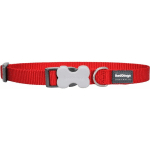 RED DINGO - COLLIER CHIEN RÉGLABLE BASIC ROUGE TAILLE : T4 - ROUGE