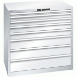 LISTA - ARMOIRE À TIROIRS (HXLXP) 100 X 102,3 X 72,5 CM KEY LOCK R7035