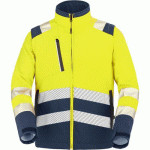 SOFTSHELL TATRAS XP PI 9S20PI - JAUNE FLUO / MARINE - S - CEPOVETT SAFETY