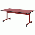 TABLE MALIBU RAB 160X80 T4 DL ST ANTIB ROUG U321/NO ROU 3020