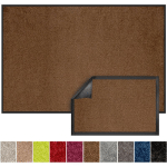 KARAT - TAPIS DE PORTE PAILLASSON D'ENTRÉE PERFORMA MARRON 120 X 300 CM - MARRON