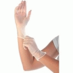 GANT EN VINYLE 'IDEAL', L, BLANC - BOÎTE DE 100 GANTS - LOT DE 4