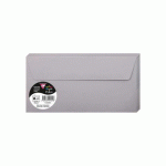 LOT DE 2 - PAQUET DE 20 ENVELOPPES POLLEN 110X220MM 120G/M2 - GRIS KOALA