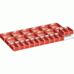 MATÉRIEL DE SUBDIVISION POUR TIROIRS 918X459X50MM - LISTA