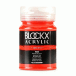 PEINTURE ACRYLIQUE FINE POT 500ML - ROUGE BLOCKX