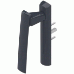 POIGNÉE SARENA EXTÉRIEURE DÉPORTÉE POUR PORTE COULISSANTE DS8524 - ANTHRACITE MAT 7016 - MAIN DROITE LA CROISÉE DS