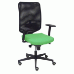 CHAISE DE BUREAU OSSA NOIRE - PISTACHE