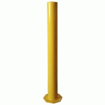 POTEAU DE PROTECTION - PORTE OU PORTAIL - EN ACIER - JAUNE VISO