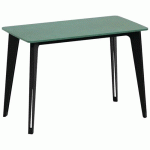 TABLE HAUTE BROTTEAUX RECTANGULAIRE 150X80 CM VERT - TIZU