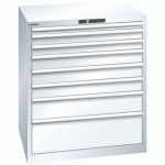 ARMOIRE BLANC PUR 870X725X1000 AVEC 8 TIR. 75KG _ 78.698.110 - LISTA