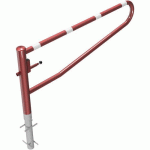 BARRIÈRE PIVOTANTE À BÉTONNER POUR CADENAS - 2000 MM - SCHAKE