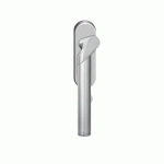 POIGNÉE DE FENÊTRE TARLIGHT F384 -VERROUILLABLE AVEC CLÉ -NICKEL SATINÉ -MAIN DROITE KARCHER DESIGN