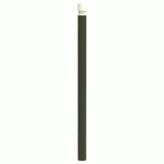 POTELET VITYL PMR TÊTE GORGES MÉT HTR 1.20M Ø76MM OLIVE 6003 - BUTON DESIGN